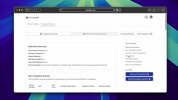CompareX - Capability - Gap Analysis