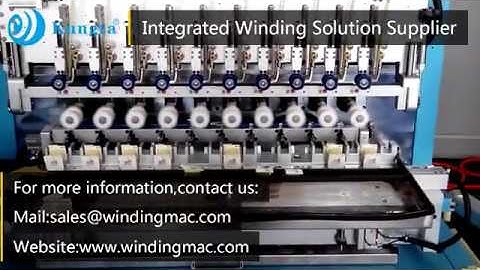 Automatic Bobbin Coill Shaped Pole Motor Winding Machine