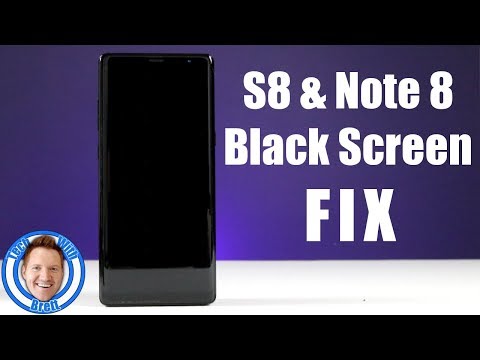 गैलेक्सी S8 और नोट 8 के लिए ब्लैक स्क्रीन फिक्स और सॉफ्ट रीसेट