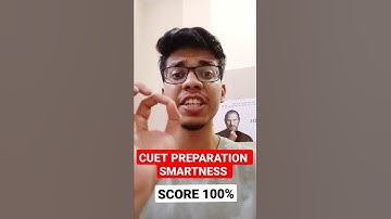 CUET preparation strategy| CUET smart preparation! CUCET 2022|CUET strategy #cuet #cucet2022 #shorts