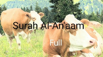 Surah Al-An'aam| Full |(The Cattle)| // (HD) |With Arabic Text| // سورة الأنعام // |
