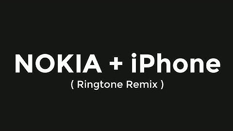 Nokia iphone Ringtone (Remix)
