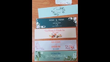 In nhãn dán lên chai nước suối cho tiệc cưới , hội nghị, tiệc