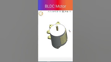 BLDC Motor #shorts #short #cadmonkeys #solidworks #motor #bldcmotor #shortsfeed