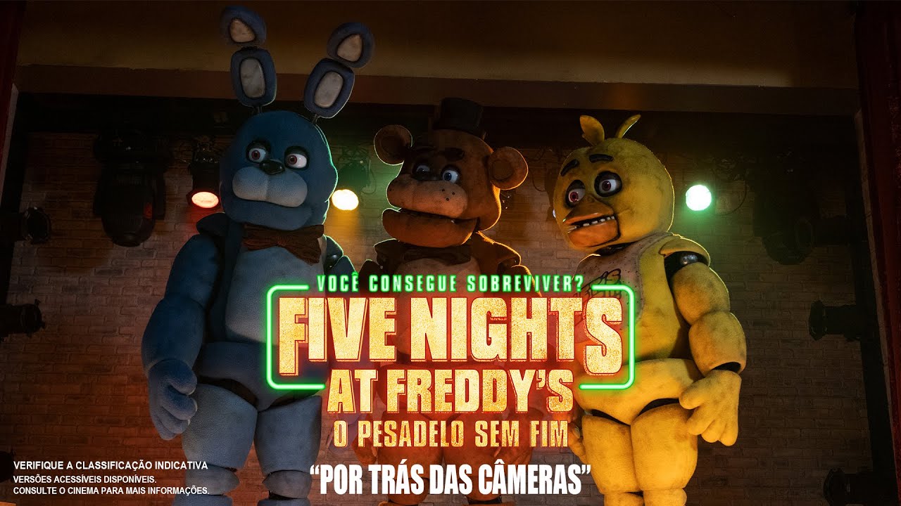 Poster-five Nights At Freddy's:o Pesadelo Sem Fim:original