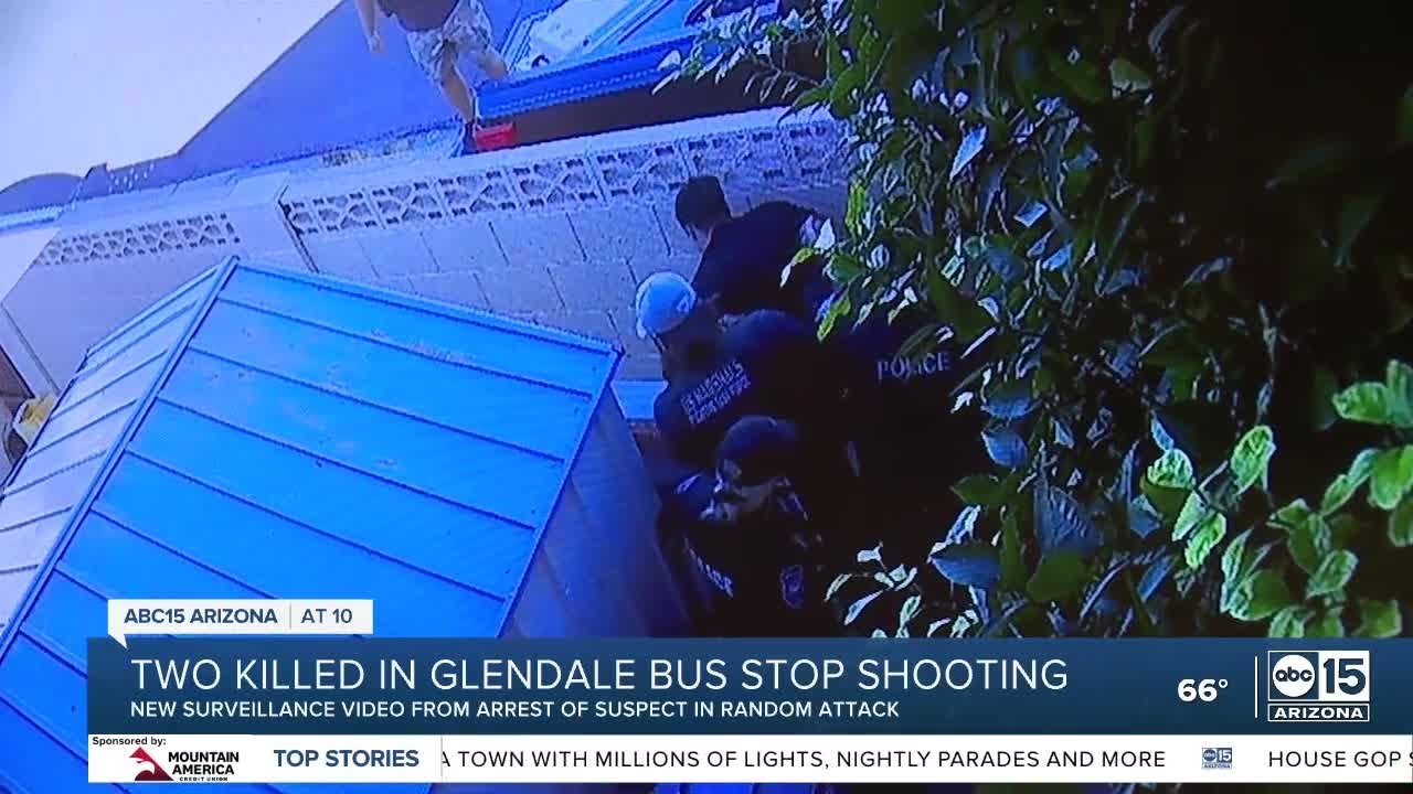 Two people killed in Glendale at bus stop shooting - YouTube