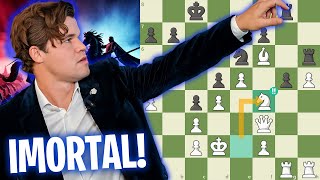 Uma Partida IMORTAL na FINAL do Grenke Chess 2024 || Magnus Carlsen x Richard Rapport