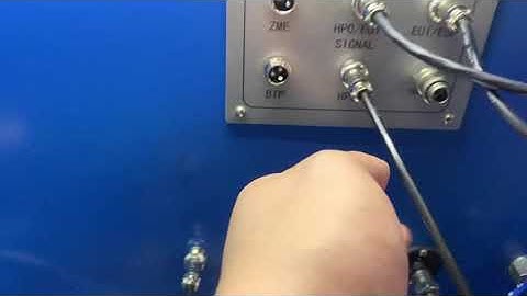 CR966 CAT 320D pump connection and testing video