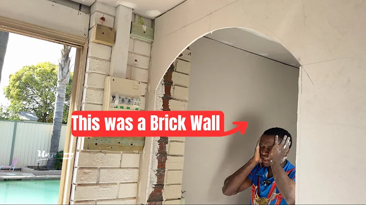 How to Hang Drywall directly on a brick wall  (No framing required)