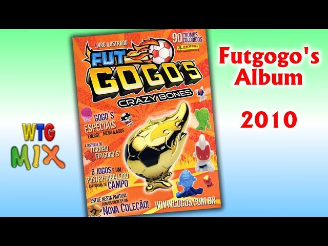 Gogo's Crazy Bones Futgogo's Álbum de Figurinhas Vazio 2010