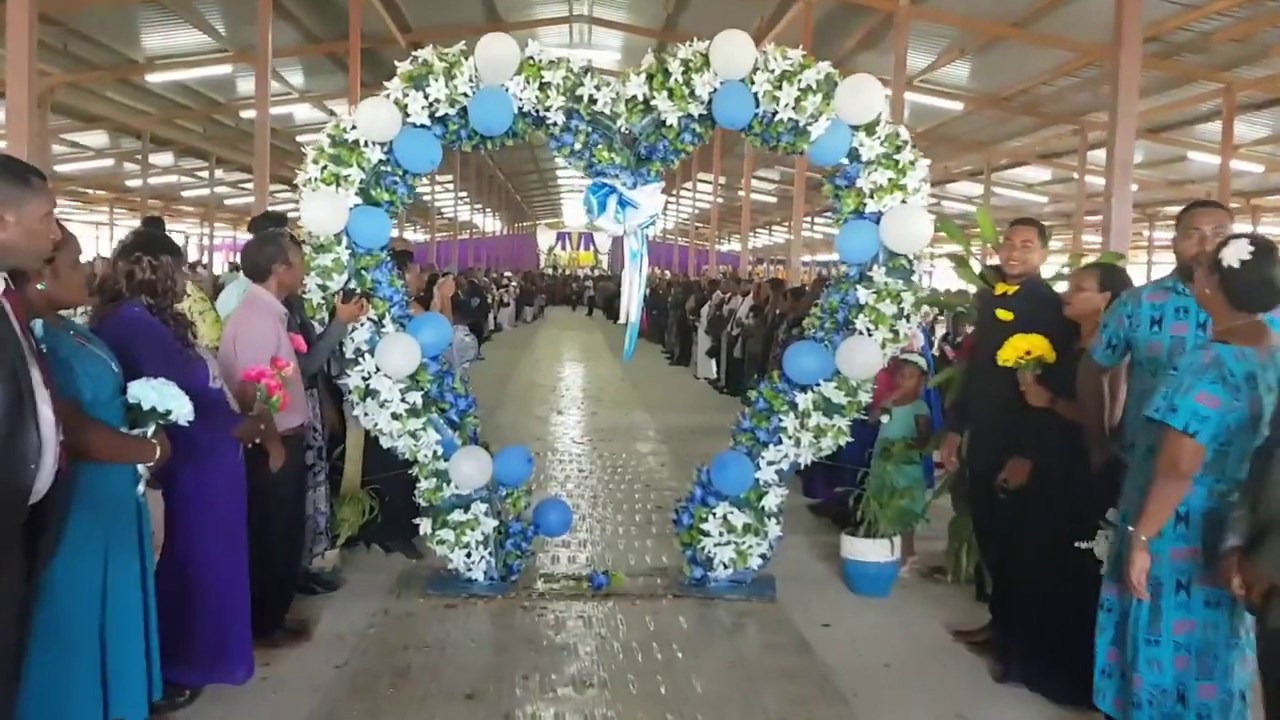 Mass Wedding/Renewing of Marriage Vows at Life in the Spirit Ministries, Port Moresby Pt 2