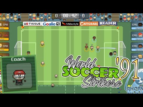 THIS GAME IS SO MUCH FUN! | WORLD SOCCER STRIKERS '91