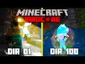 Eu sobrevivi 100 Dias no centro da TERRA Minecraft 1.18 HARDCORE