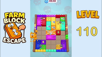 Farm block escape level 110 Solution