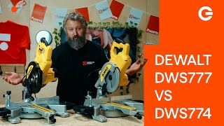 DeWalt DWS777 vs DWS774 Afkortzagen | Gereedschapcentrum