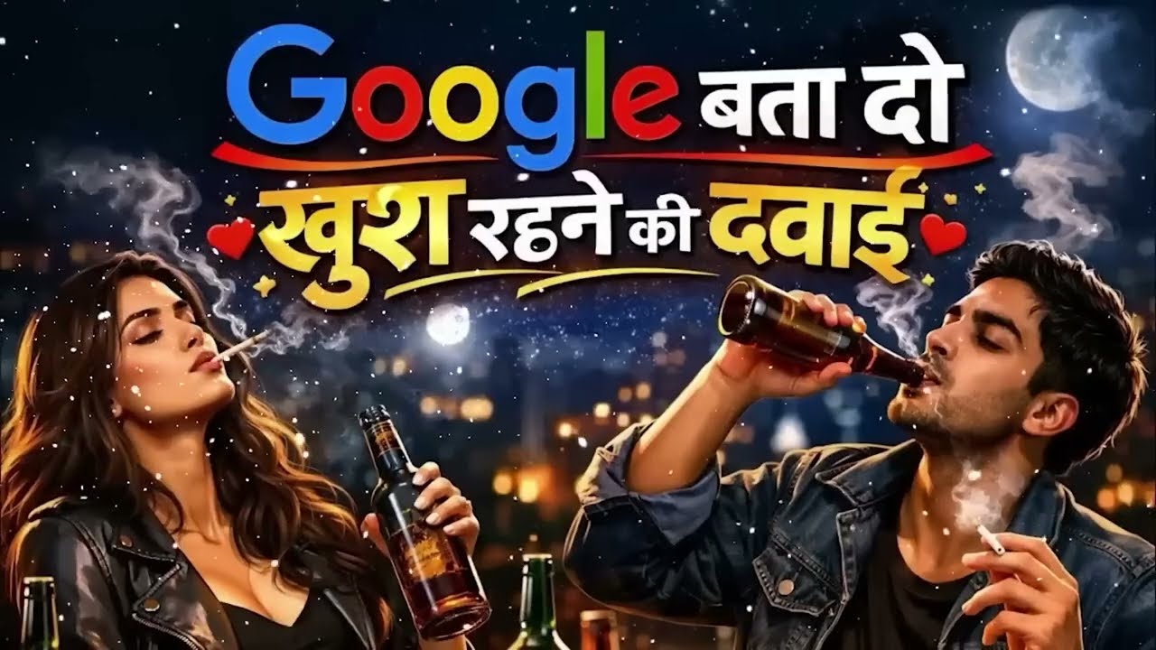#Video- गूगल बता दो खुश रहने की दबाई | Google Bata Do Khush Rehne Ki Dawai | New Hindi Sad Song