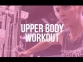 Jessie Hilgenberg Vlog: Upper body workout with Sean Serantos