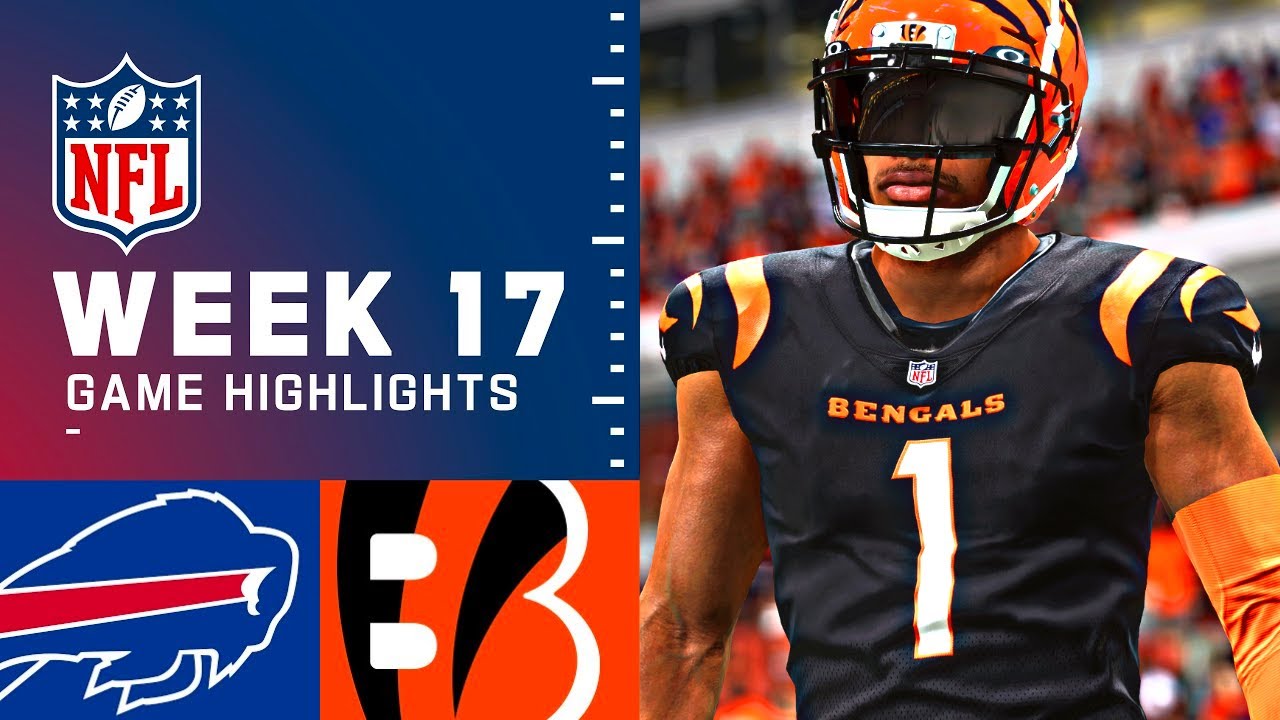 Bills vs. Bengals Week 17 - Madden 23 Simulation Highlights 