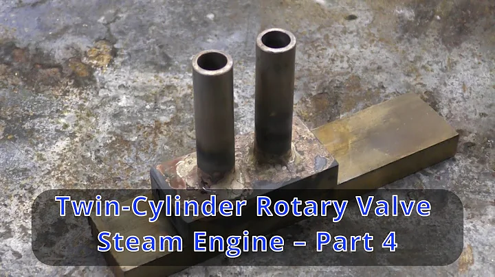 #304 Twin-Cylinder Rotary Valve Steam Engine – Part 4