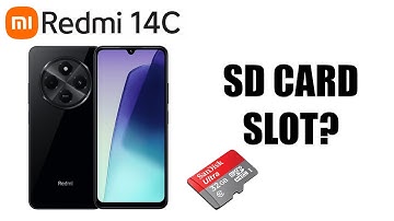 Does Redmi 14C Come With SD Card Slot?