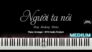 Video-Miniaturansicht von „Hướng Dẫn - Người Ta Nói - Ưng Hoàng Phúc - Piano“