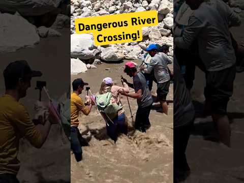 Crossing Rivers in the Karakoram: Caroline Gleich's Gasherbrum II Expedition
