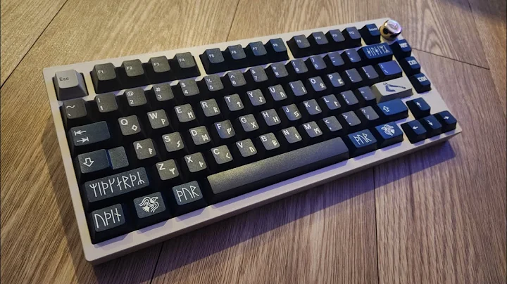 QK75 - Boba Linear Thocks - Norse God Of War Build Sound Test