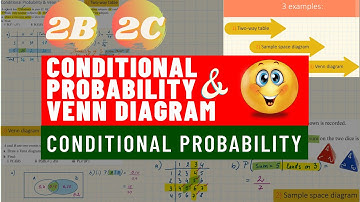 CONDITIONAL PROBABILITIES & VENN DIAGRAMS | 2B and 2C | Statistics Y2 | Edexcel | AQA | OCR