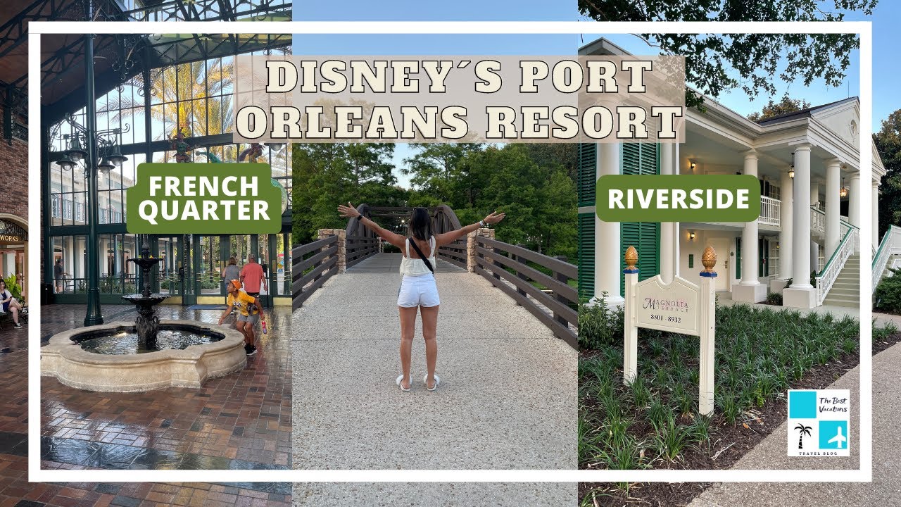 Disney's Port Orleans French Quarter y Riverside ¿Cuál es mejor? - YouTube