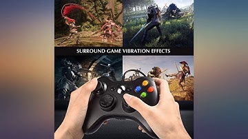 Xbox 360 Wired Controller, W&O USB Game Controller for Microsoft Xbox & Slim 360 PC Window