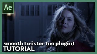 twixtor (w/o plugin) l after effects tutorial