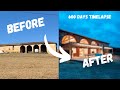 600 days timelapse renovation  la transformation de la grange