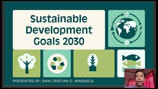 LESSON 3 TOWARDS A SUSTAINABLE WORLD GROUP 3