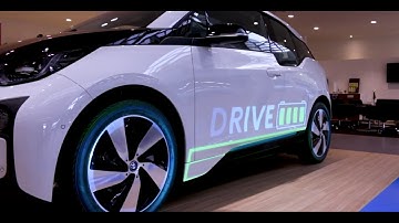 Projection Mapping with EDGE C on new BMW i3 @car dealer