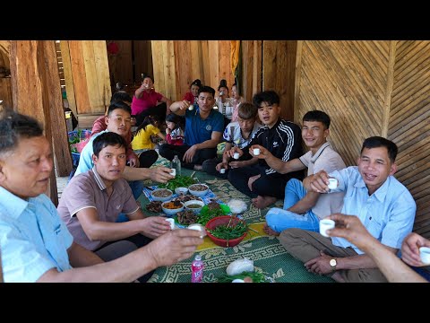 Happy New Year With Family, Cooking At The Farm 