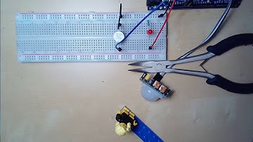 Défi Arduino: Détecteur de mouvement avec alarme sonore