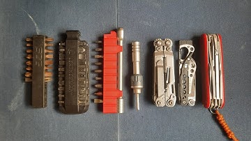 edc screwdrivers & bit-kit setups
