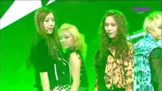 110521 f(x) - Pinocchio (Danger) LIVE @ Music Core