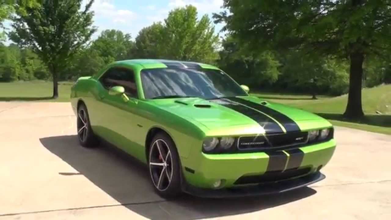 Hd Video 2011 Dodge Challenger Srt8 392 Green With Envy Used For Sale Www Sunsetmotors Com