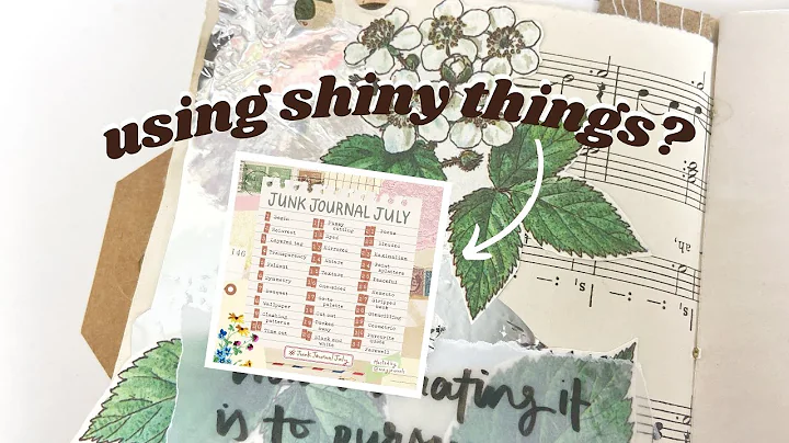 Junk Journal With Me | 13 Mirrored | #JunkJournalJuly