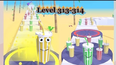 Juice run Level 313-314#games #gameplay