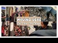 MOVING VLOG PART ONE | Closet Cleanout | Clean with Me | Purging Old Products