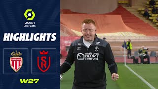 AS MONACO - STADE DE REIMS (0 - 1) - Highlights - (ASM - SdR) / 2022-2023