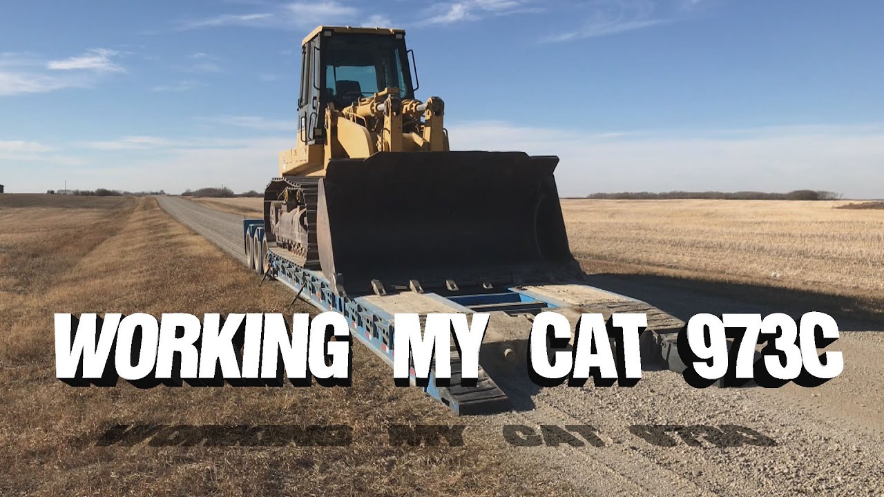 Working My CAT 973c - YouTube