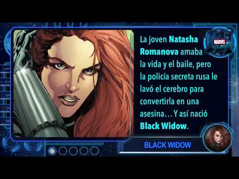 Black Widow, biografía de la Viuda Negra de Marvel Comics