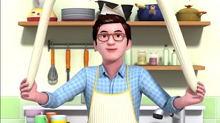 Kongsuni's Dad Cooks! | Kitchen Magic | Kongsuni and Friends | Kids Cartoon
