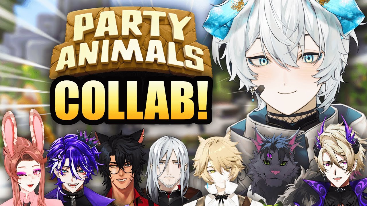 Hot Vtuber Men BETRAYED ME In PARTY ANIMALS