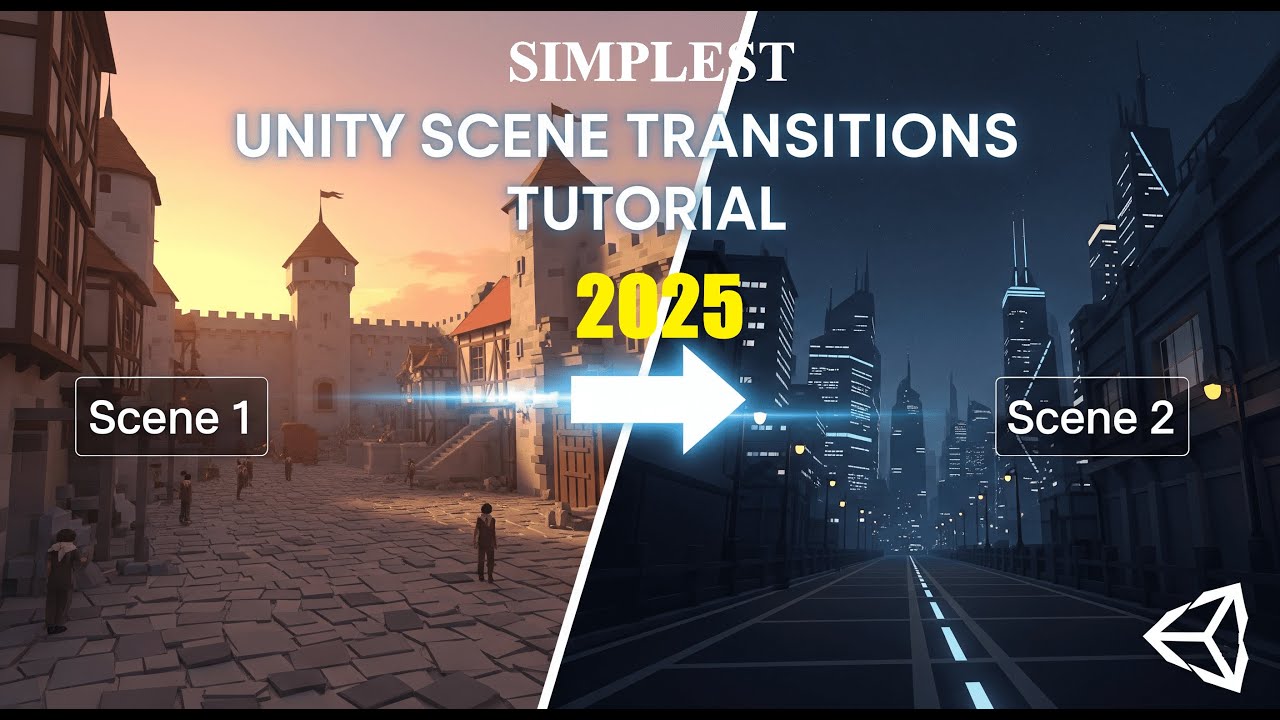 Simplest Tutorial on Scene Transition in Unity 2025 || GameDev ...