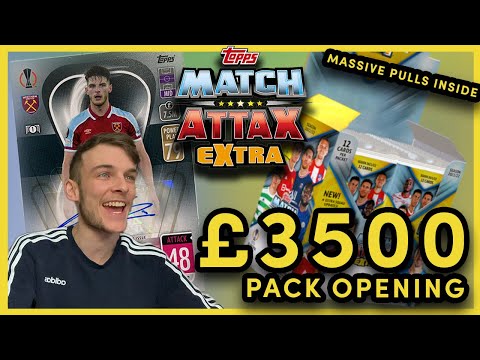 £3500 MATCH ATTAX PACK OPENING | AUTOGRAPH u0026 INSANE PULLS