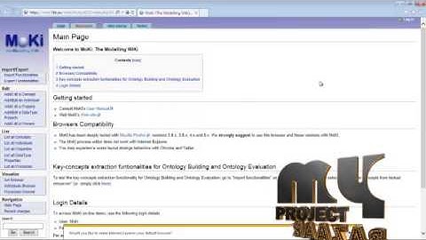 Final Year Projects 2015 | Evaluating Wiki Collaborative Features in Ontology